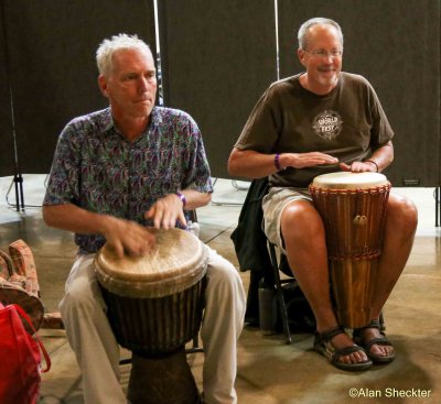 Late night Drum Circle