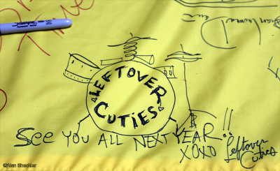 Meet 'n' Greet signature sheet - Leftover Cuties