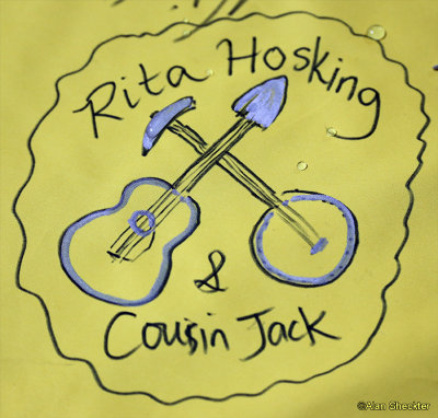 Meet 'n' Greet signature sheet - Rita Hosking & Cousin Jack