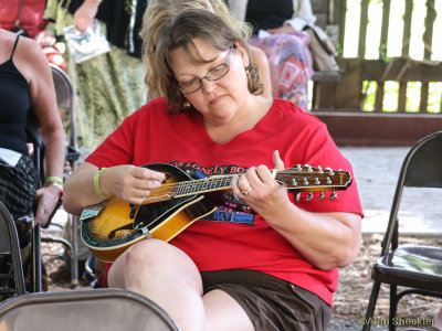 Donna at Singin' & Pickin' Hootenanny Workshop