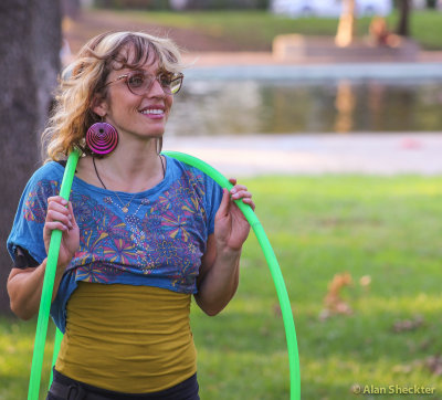 'It's a Friday Hoop Jam,' One Mile at Bidwell Park, Chico, California, Sept. 19, 2014