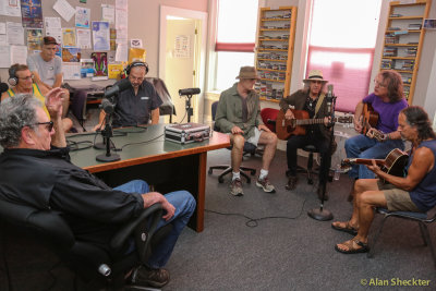 Moonalice and KZFR staffers