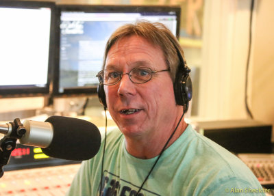 Rick Carr, KZFR host of Run the Gamut, interviews Patchy Sanders