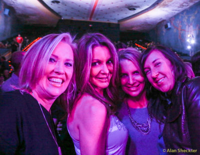 Four friends up front