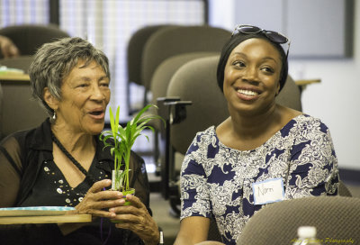 Donna's Gerontology 121 class semester-ending event, Sacramento State University, May 17, 2016