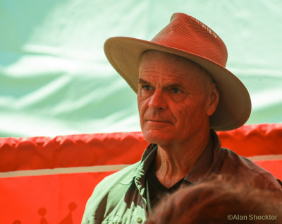 John Molo - signing Moonalice posters