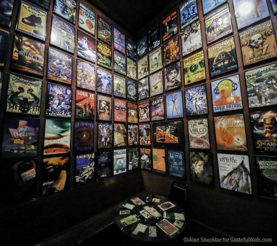One of the Fillmore's poster rooms