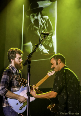 Grahame Lesh and Lebo during California Dreamin' (with Pigpen, by Jim Marshall)