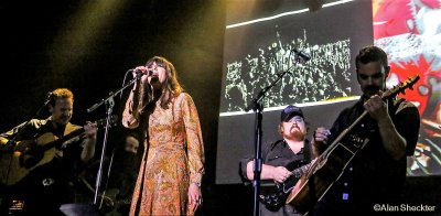 Dave Mulligan, Nicki Bluhm, Deren Ney, and Lebo during Somebody to Love  
