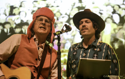 Roger McNamee and Ben Morrison during All You Need is Love