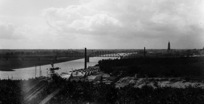 Rhenen vanaf de Grebbeberg  - 1915