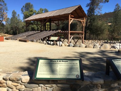 Sutter's Mill near where gold was found.