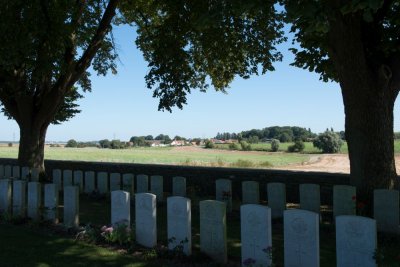 View from Courcelette British Cemetery looking towards Courcelette - 6236.jpg