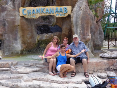Arrived at Cozumel, MX and went to Chankanaab Park to swim with dolphins