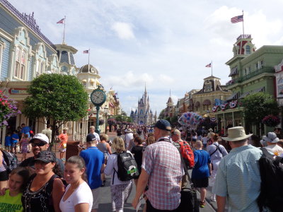 Main Street, so much like our Disneyland