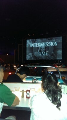 Disney Hollywood Studios- dinner at the SciFi Drive-In