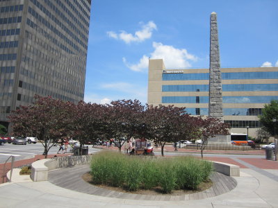 View of Pack Square
