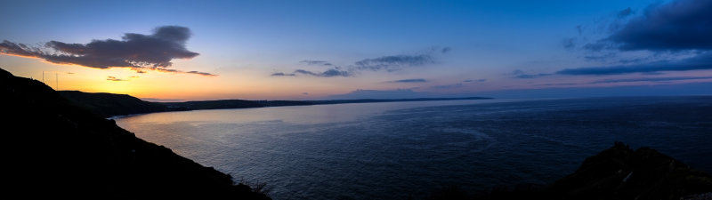 Sunset over Start Bay