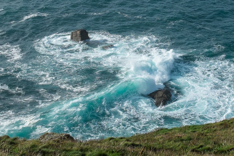 At Lands End, Cornwall