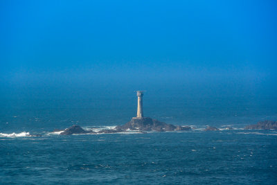 Longships lighthouse off Lands End, Cornwall