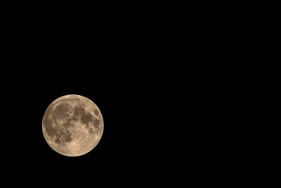Red Moon - Supermoon : taken @  Hampshire - England