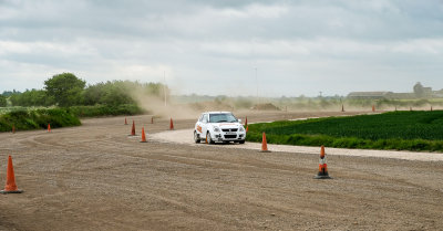 A fun day out in a rally car - Me driving!