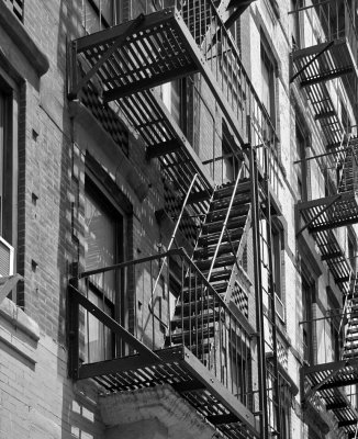 Fire Escapes, NYC