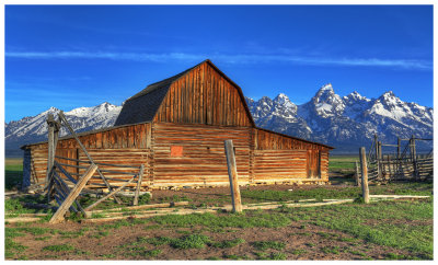 Moulton Barn, Grand Teton National Park (HDR)