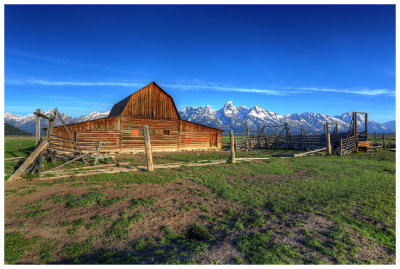 Moulton Barn, Grand Teton National Park (HDR)