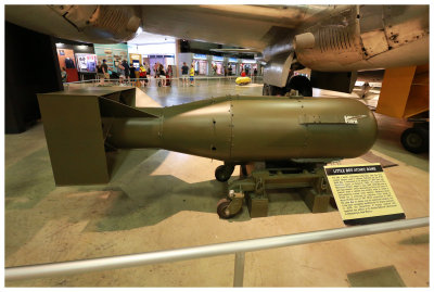 Little Boy atomic bomb, USAF Museum