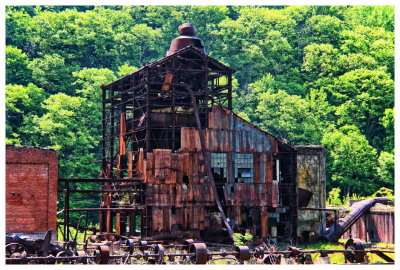 Cass lumber mill remains