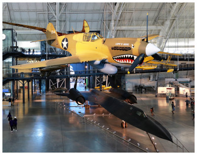 P-40 Warhawk & SR-71 Blackbird