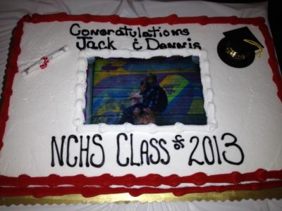 the cake