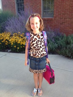 big second grader!