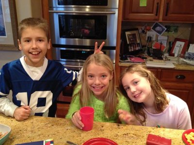 breakfast after the sleepover