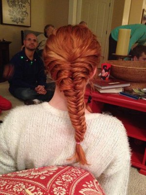 grace did maggie's hair