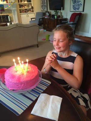 making- or praying- for a wish?