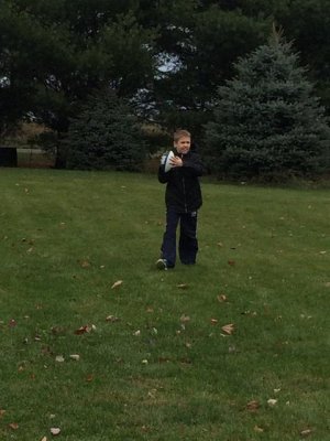 throwing the ball