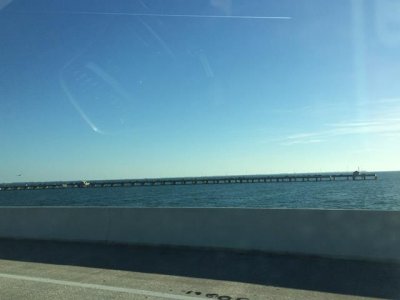 a really long fishing pier