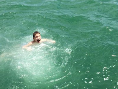 joey decides to jump in