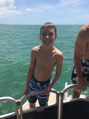 a little colder than he preferred!