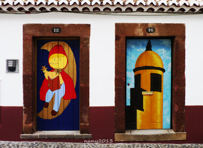 Zona velha do Funchal - Rua Porto So Tiago