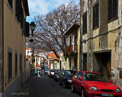 Zona velha do Funchal - Rua Sta Maria