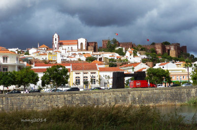 Silves - cathedral and castle