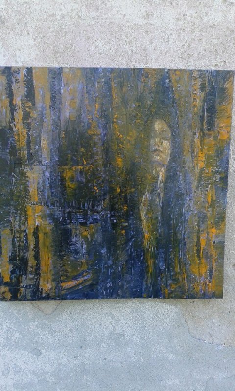behìnd curtaìns (sold)