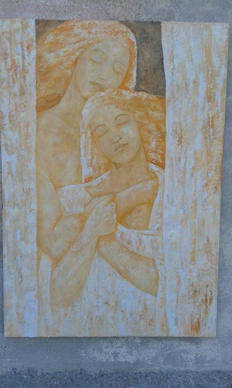 mother and daughter (sold)