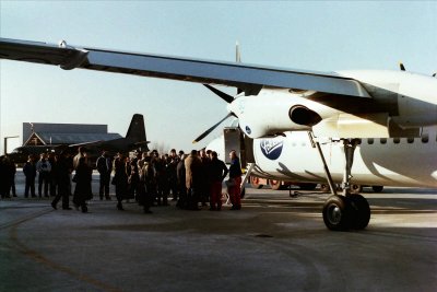 Fokker 50 First Flight