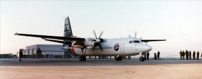 Fokker 50 First Flight