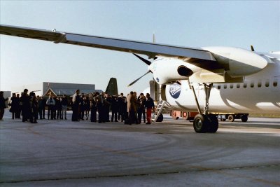 Fokker 50 First Flight