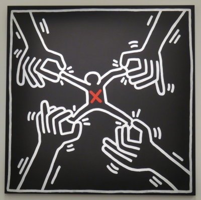 Keith Haring - The Political Line